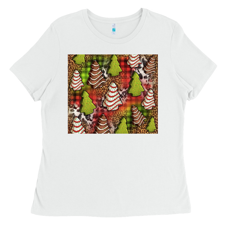 Christmas Cakes Western Ladies Tee by Jasminsmagicworld | Teevron
