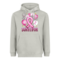 Moon Dust Balloons cancer ribbon survivor Heavyweight Hoodie - Artiststas