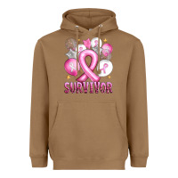 Toasted Coconut Balloons cancer ribbon survivor Heavyweight Hoodie - Artiststas