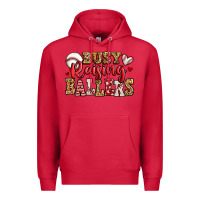 Cardinal busy raising ballers baseball Premium Hoodie - Jasminsmagicworld