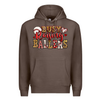 Coffee busy raising ballers baseball Premium Hoodie - Jasminsmagicworld