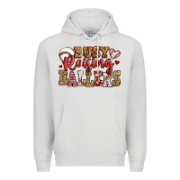Dove Grey busy raising ballers baseball Premium Hoodie - Jasminsmagicworld