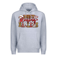 Heather Grey busy raising ballers baseball Premium Hoodie - Jasminsmagicworld