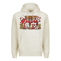 Oatmeal Heather busy raising ballers baseball Premium Hoodie - Jasminsmagicworld