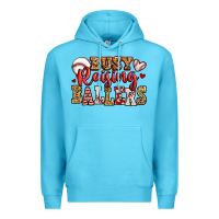 Ocean Blue busy raising ballers baseball Premium Hoodie - Jasminsmagicworld