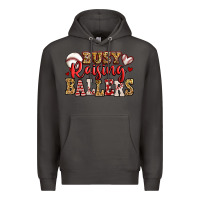 Smoke busy raising ballers baseball Premium Hoodie - Jasminsmagicworld