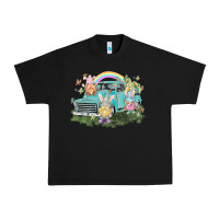 Black Easter gnomies with truck Easter Day Urban Heavy Tee - HowdyJamesFarm