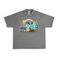 Tornado Easter gnomies with truck Easter Day Urban Heavy Tee - HowdyJamesFarm