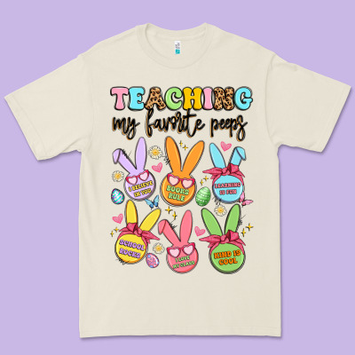Teaching My Favorite Peeps Premium Tee Designed By Artiststas