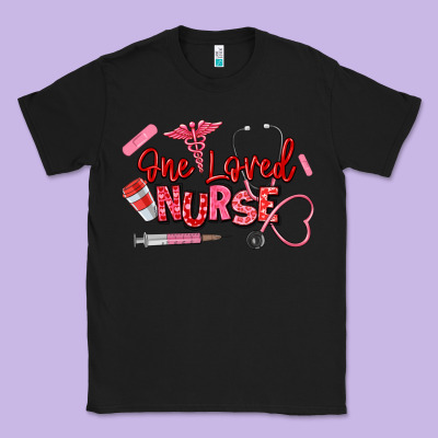 One Loved Nurse Classic Tee Designed By Texasbilliewilder