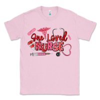 Bubblegum Pink one loved nurse Classic Tee - texasbilliewilder