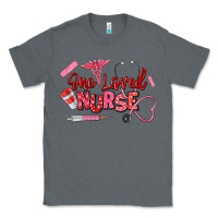 Charcoal Heather one loved nurse Classic Tee - texasbilliewilder