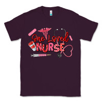 Plum one loved nurse Classic Tee - texasbilliewilder