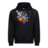 Black stitch heart halloween Urban Hoodie - AdoDesignShop