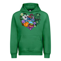 Emerald stitch heart halloween Urban Hoodie - AdoDesignShop