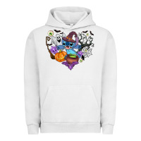 Pigment Lunar Rock stitch heart halloween Urban Hoodie - AdoDesignShop
