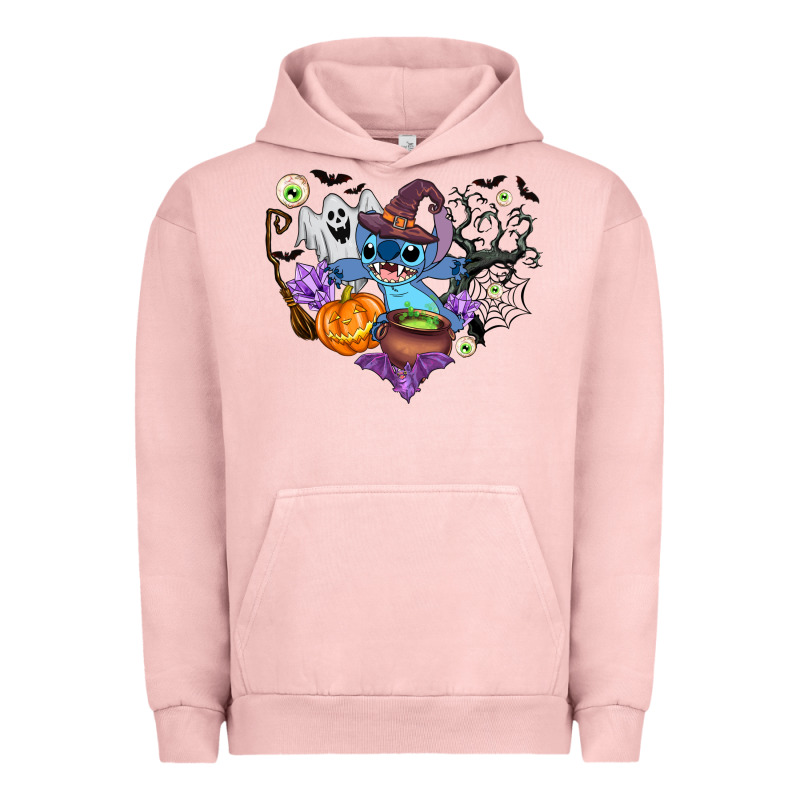 Stitch Heart Halloween Urban Hoodie by AdoDesignShop | Teevron