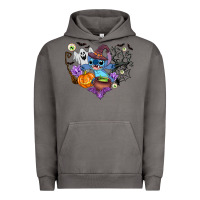 Pigment Tornado stitch heart halloween Urban Hoodie - AdoDesignShop