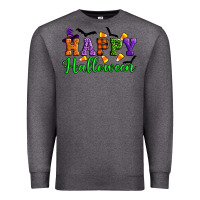Charcoal Heather Happy halloween Premium Sweatshirt - Artiststas