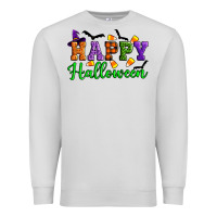 Dove Grey Happy halloween Premium Sweatshirt - Artiststas