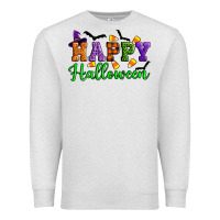Oatmeal Heather Happy halloween Premium Sweatshirt - Artiststas