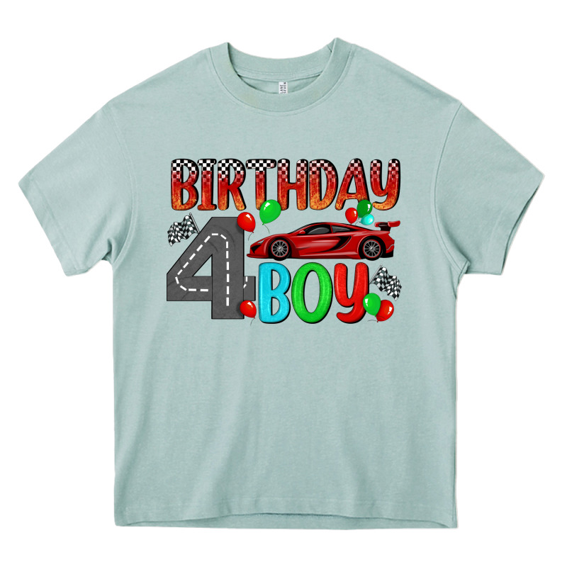 Birthday Boy 4 Heavy Core Tee by BundleAndBundleShop | Teevron