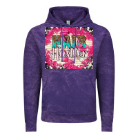 Cloud Purple hair hustler with elements Vintage Hoodie - TumblerDesignByShophia