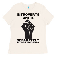 Bone introverts unite seperately in your own homes Ladies Tee - Bettercallsaul