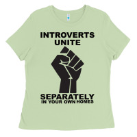 Matcha introverts unite seperately in your own homes Ladies Tee - Bettercallsaul