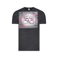 Vintage Black feeling kinda idgaf ish today with leopard Vintage Tee - TumblerDesignByShophia