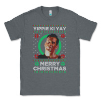 Charcoal Heather Hot Trend Die Hard Christmas Yippie Ki Yay Classic Tee - lanVoArt