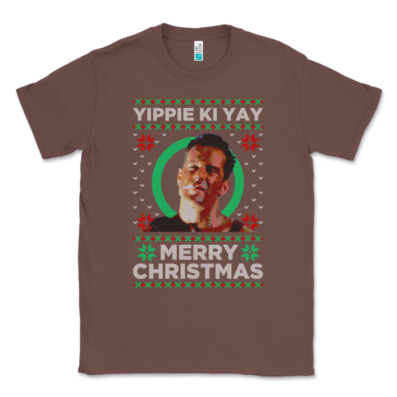 Hot Trend Die Hard Christmas Yippie Ki Yay Classic Tee by lanVoArt | Teevron