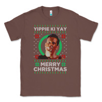 Chestnut Hot Trend Die Hard Christmas Yippie Ki Yay Classic Tee - lanVoArt