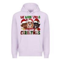 We Woof You A Merry Christmas Premium Hoodie | Teevron