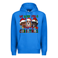 True Royal We Woof You A Merry Christmas Premium Hoodie - FaDigitalArtStudio