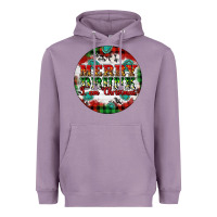 Lavender Merry Drunk I'am Christmas Heavyweight Hoodie - Artiststas