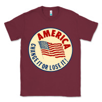 Burgundy america change it or lose it   stars Classic Tee - lanVoArt