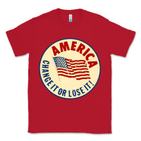 Red america change it or lose it   stars Classic Tee - lanVoArt