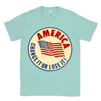 Seafoam america change it or lose it   stars Classic Tee - lanVoArt