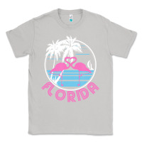 Moon Dust Hot Trend Florida Pink Flamingo Heart 80S Retro Vintage Style Classic Tee - lanVoArt