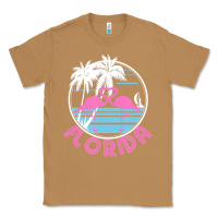 Toasted Coconut Hot Trend Florida Pink Flamingo Heart 80S Retro Vintage Style Classic Tee - lanVoArt