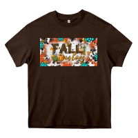 Chocolate Brown fall in love license plate Heavy Core Tee - BundleAndBundleShop