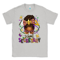 Moon Dust mardi gras school secretary afro messy bun Classic Tee - texasbilliewilder