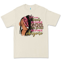 Bone She who kneels before god can stand before anyone Premium Tee - RanaPortraitStore