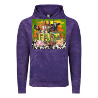 Cloud Purple farm life with animals Vintage Hoodie - TumblerDesignByShophia