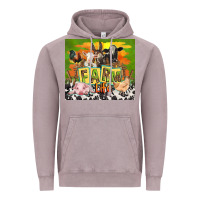 Vintage Zinc farm life with animals Vintage Hoodie - TumblerDesignByShophia