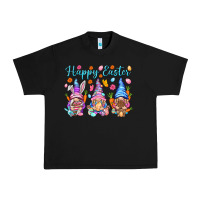 Black Happy Easter gnomies Easter Day Urban Heavy Tee - HowdyJamesFarm