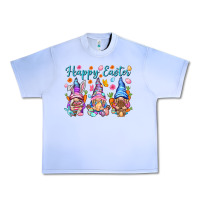 Grape Ice Happy Easter gnomies Easter Day Urban Heavy Tee - HowdyJamesFarm