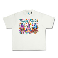 Pistachio Happy Easter gnomies Easter Day Urban Heavy Tee - HowdyJamesFarm