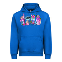 Cobalt stitch coffee cups Urban Hoodie - AdoDesignShop